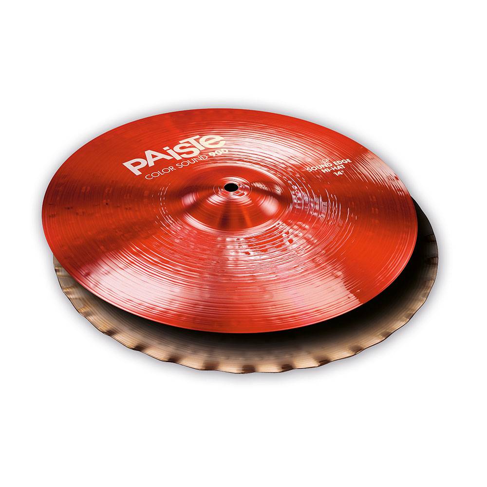 PAiSTe Color Sound 900 Red Sound Edge Hi-Hat 14