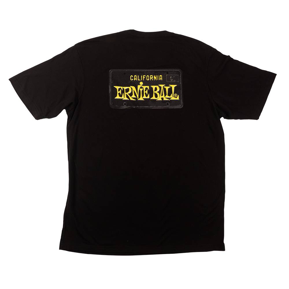 Ernie Ball CA License Plate T-Shirt