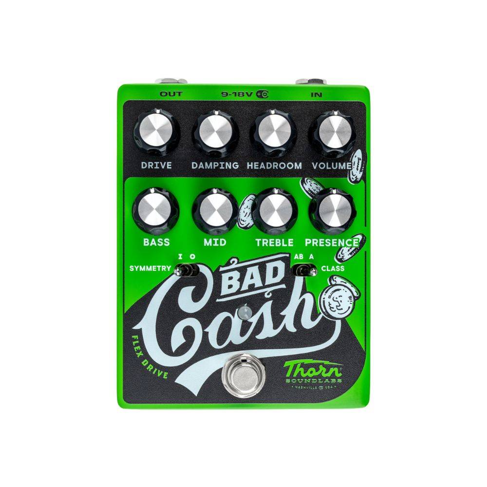 Thorn Soundlabs BAD CASH Effects Pedal - Flex Drive 效果器 Thorn Soundlabs BAD CASH Effects Pedal - Flex Drive 效果器