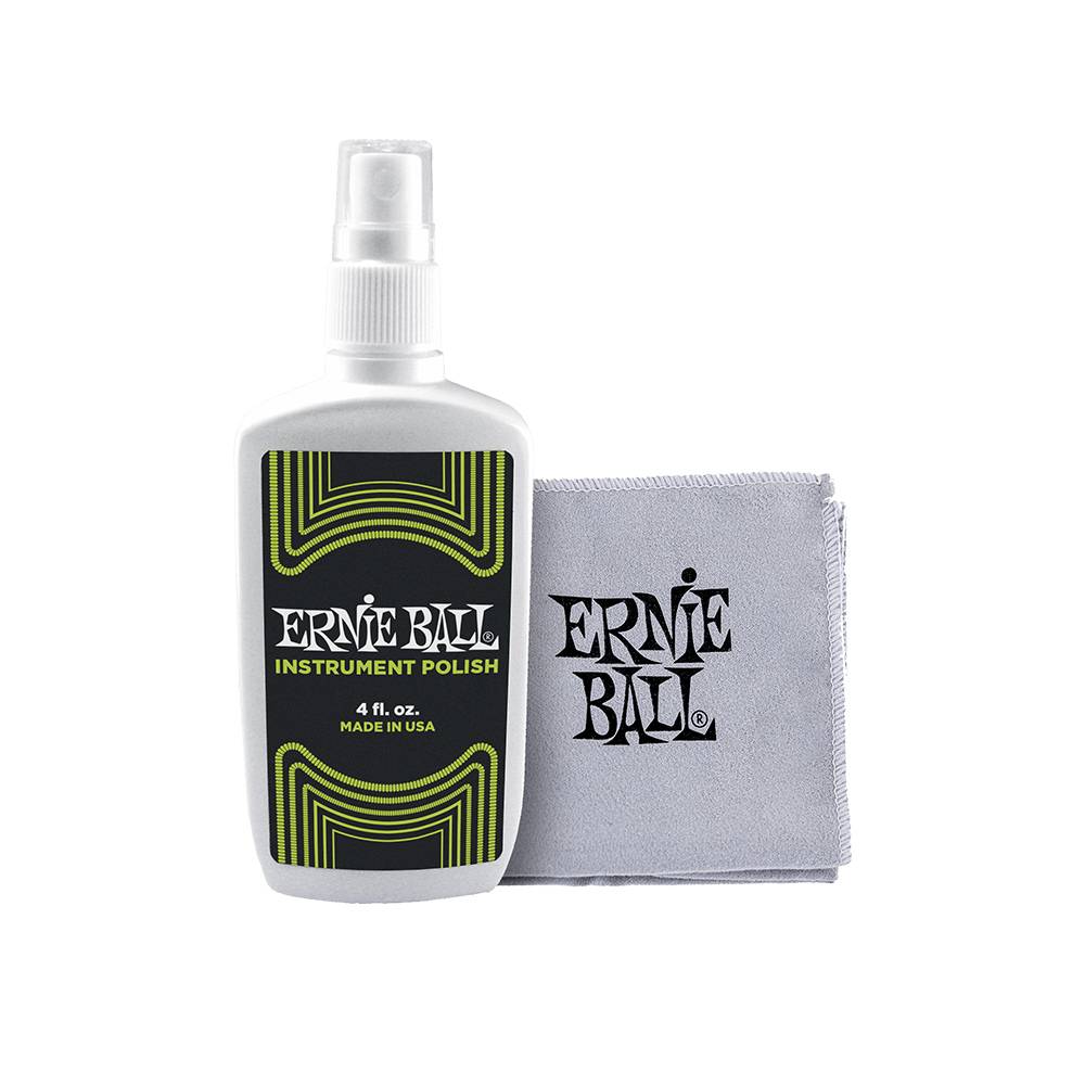 Ernie Ball Instrument Polish With Cloth 4222 琴身保養清潔組