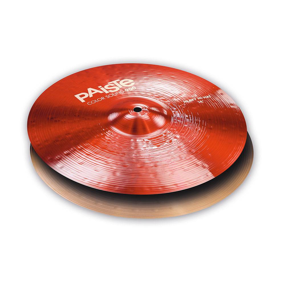 PAiSTe Color Sound 900 Red Heavy Hi-Hat 銅鈸 (14 PAiSTe Color Sound 900 Red Heavy Hi-Hat 銅鈸 (14