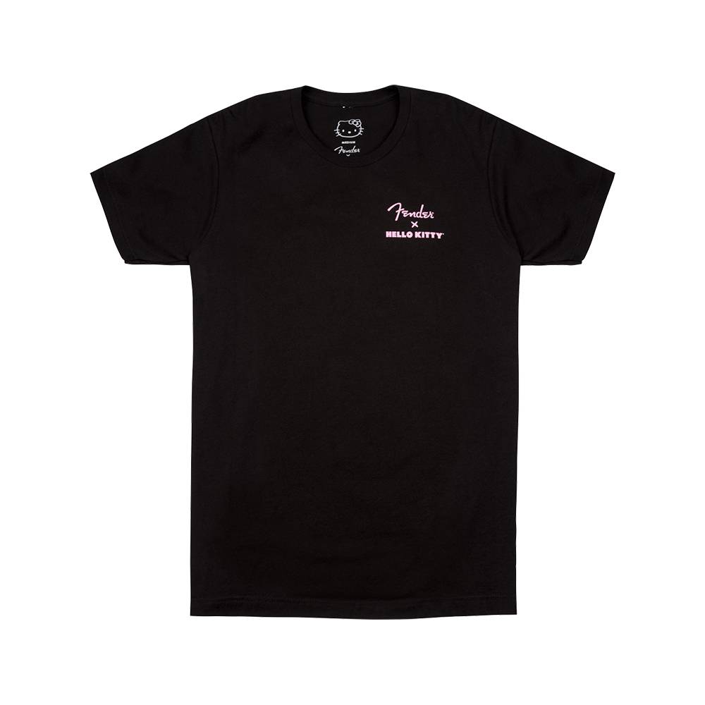 Fender x Hello Kitty Black Back Logo Tee 聯名款T恤 (S/M/L/XL)