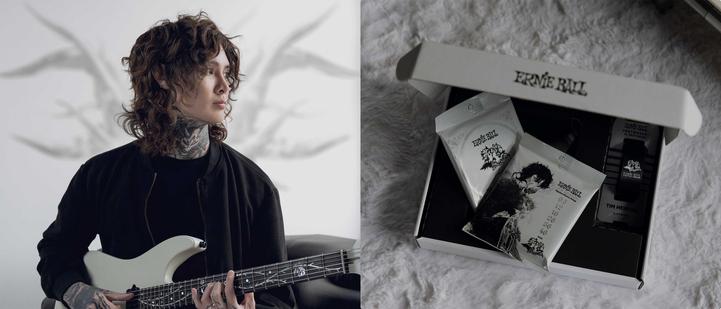 Ernie ball x Tim Henson 簽名套弦組新上市 