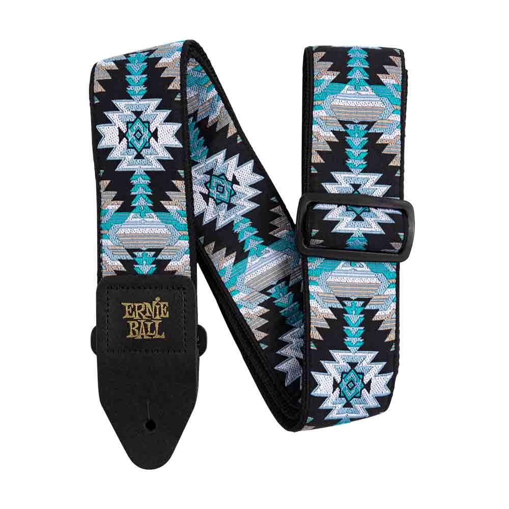 Ernie Ball Classic Jacquard Strap - Albuquerque Blue 4609 背帶