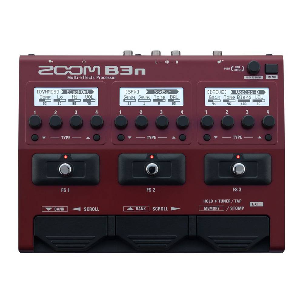 ZOOM B3n 貝斯綜合效果器