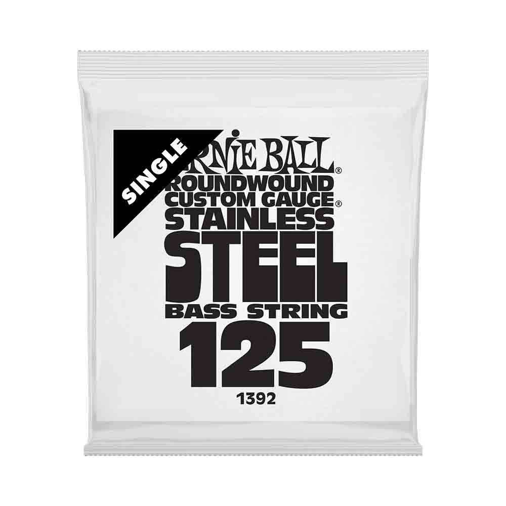 Ernie Ball Stainless Steel 1392 經典不鏽鋼 電貝斯零弦 (單入裝) 125