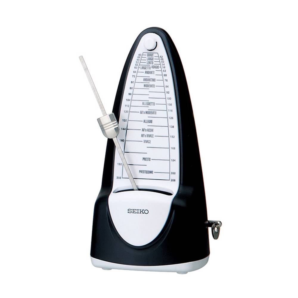 SEIKO SPM320B 機械式節拍器 黑色