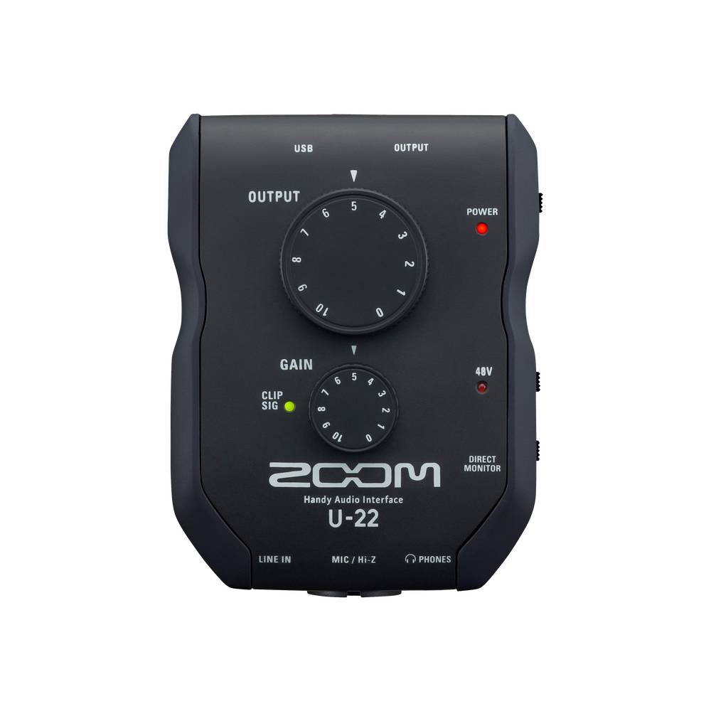 ZOOM U-22 手持型錄音介面