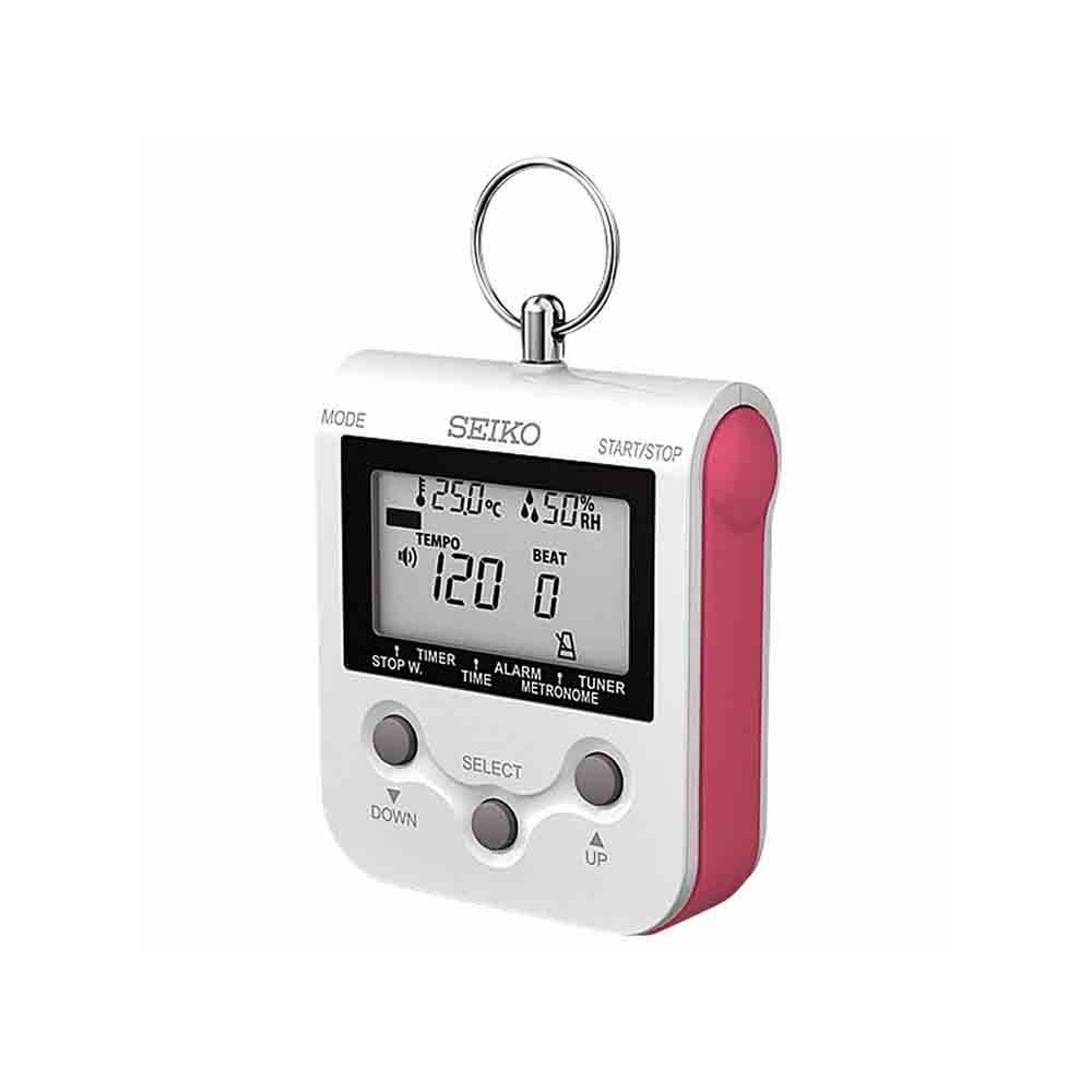 SEIKO DM90P 八合一數位節拍器 粉紅