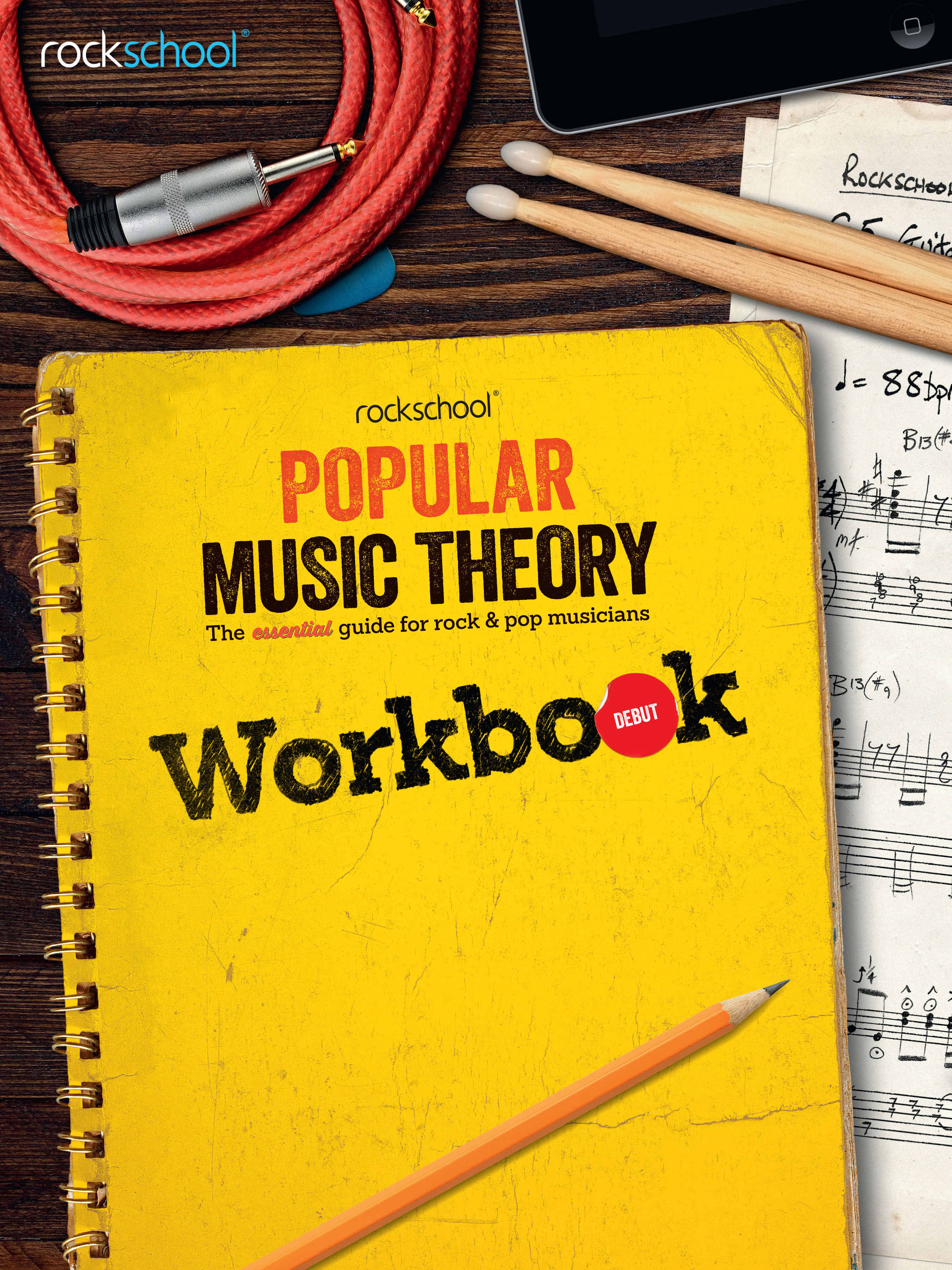 ROCKSCHOOL POPULAR MUSIC THEORY WORKBOOK DEBUT 流行樂理檢定書 MUSRSK011503