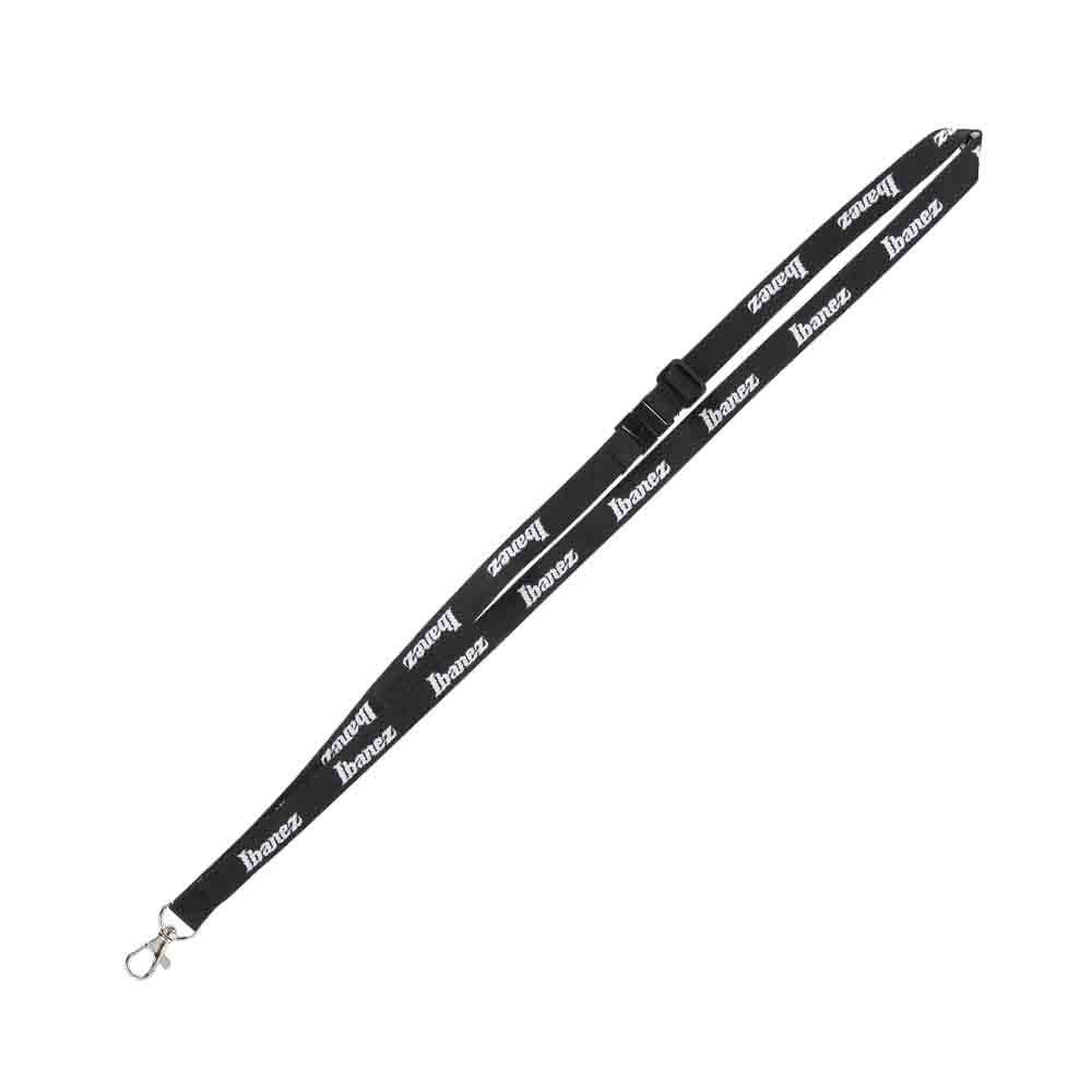 Ibanez Jacquard Neck Strap Black INKS001 識別證掛繩
