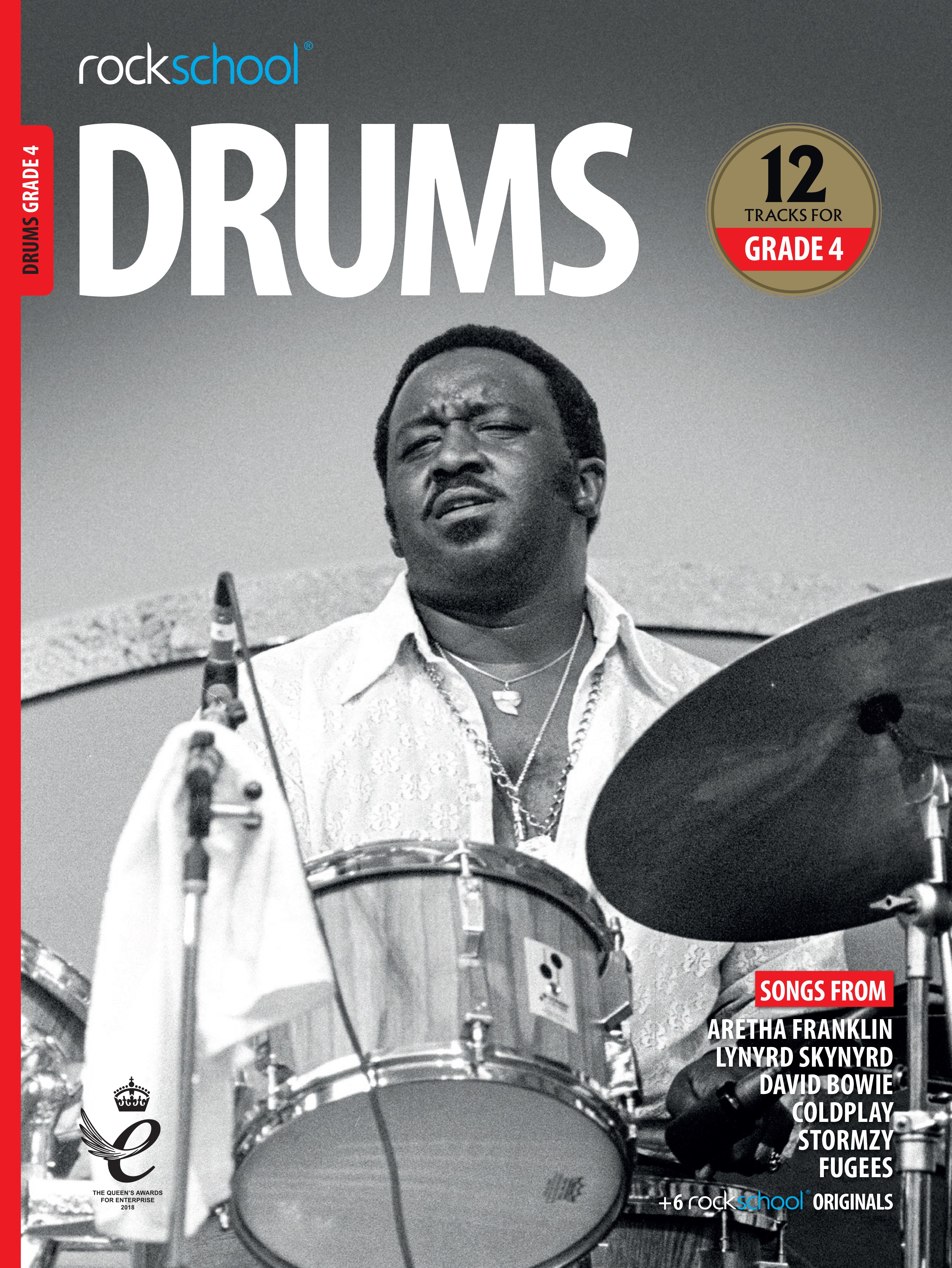 ROCKSCHOOL DRUMS GRADE 4 2018+ 爵士鼓檢定書 RSK200064
