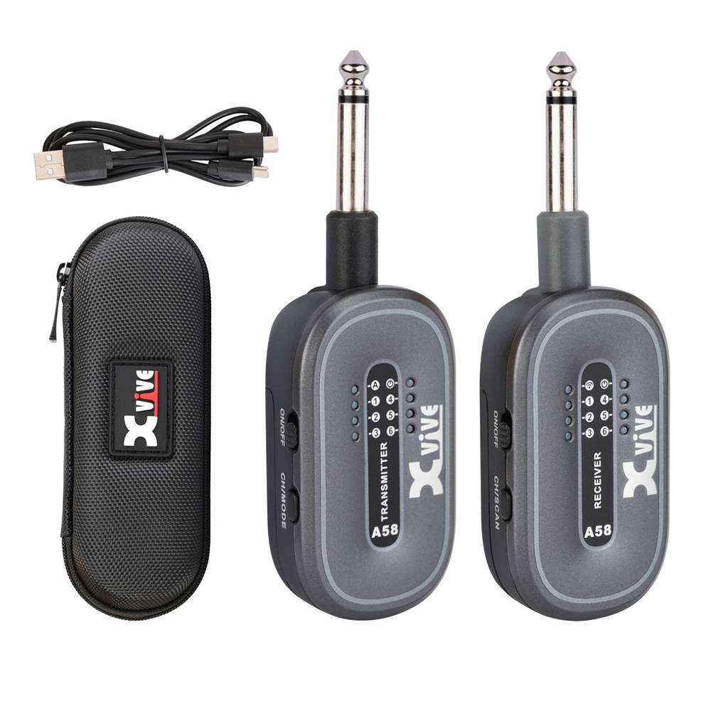 Xvive A58 Guitar Wireless System 無線傳輸介面 (共5色) Xvive A58 Guitar Wireless System 無線傳輸介面 (共5色)