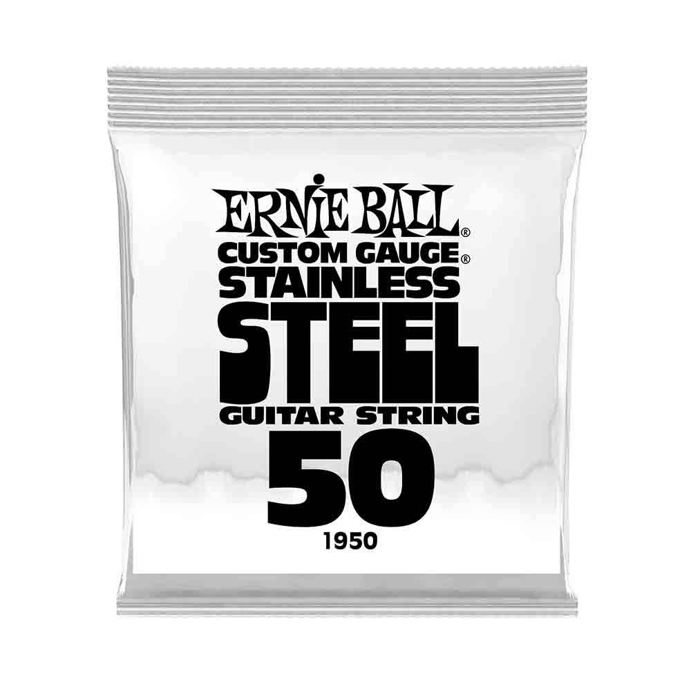 Ernie Ball Stainless Steel Wound 1950 不鏽鋼纏繞 電吉他零弦 (單入裝) 50
