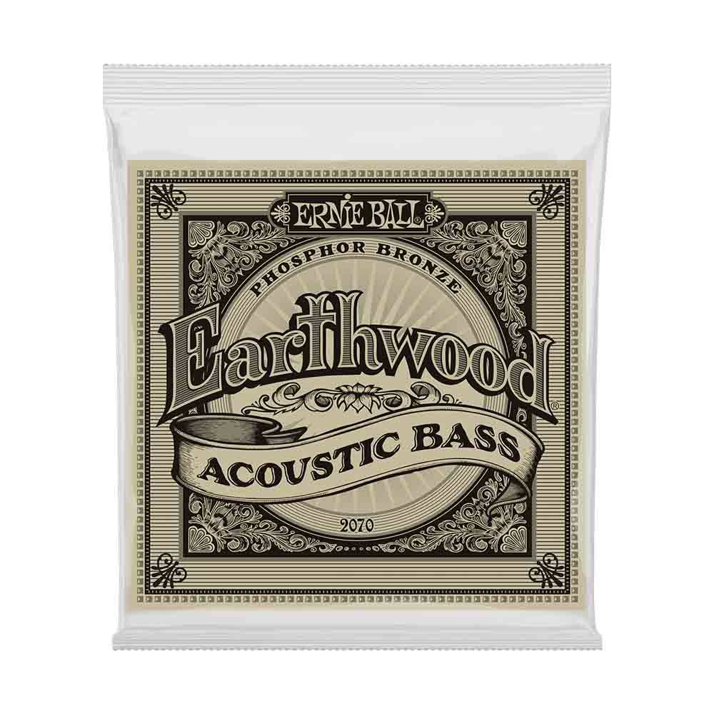Ernie Ball Earthwood Phosphor Bronze 2070 經典純粹 木貝斯套弦 45-95