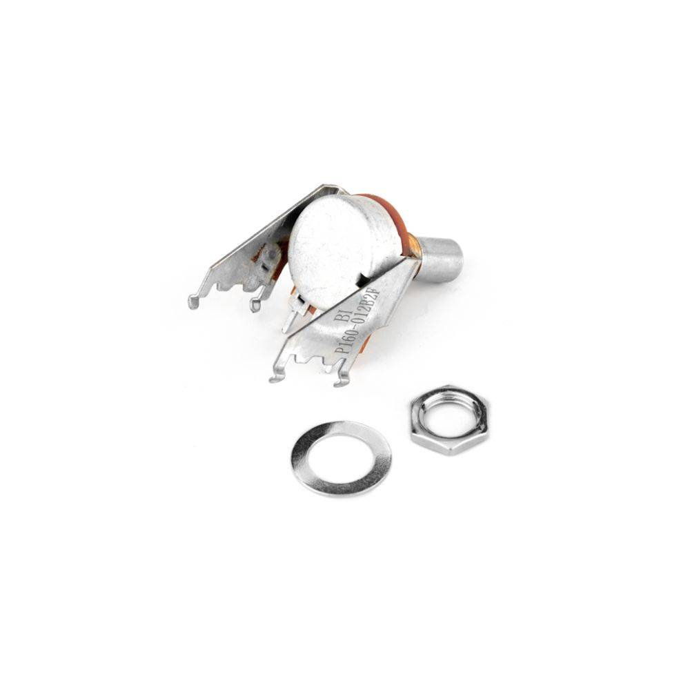 Fender 250K 15A Audio Taper Snap-In Potentiometer (Solid Shaft)