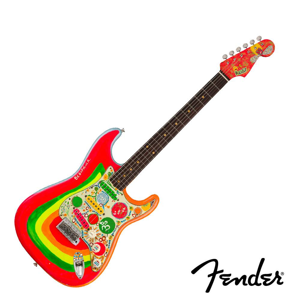 Fender Limited Edition George Harrison Rocky Stratocaster 簽名款電吉他