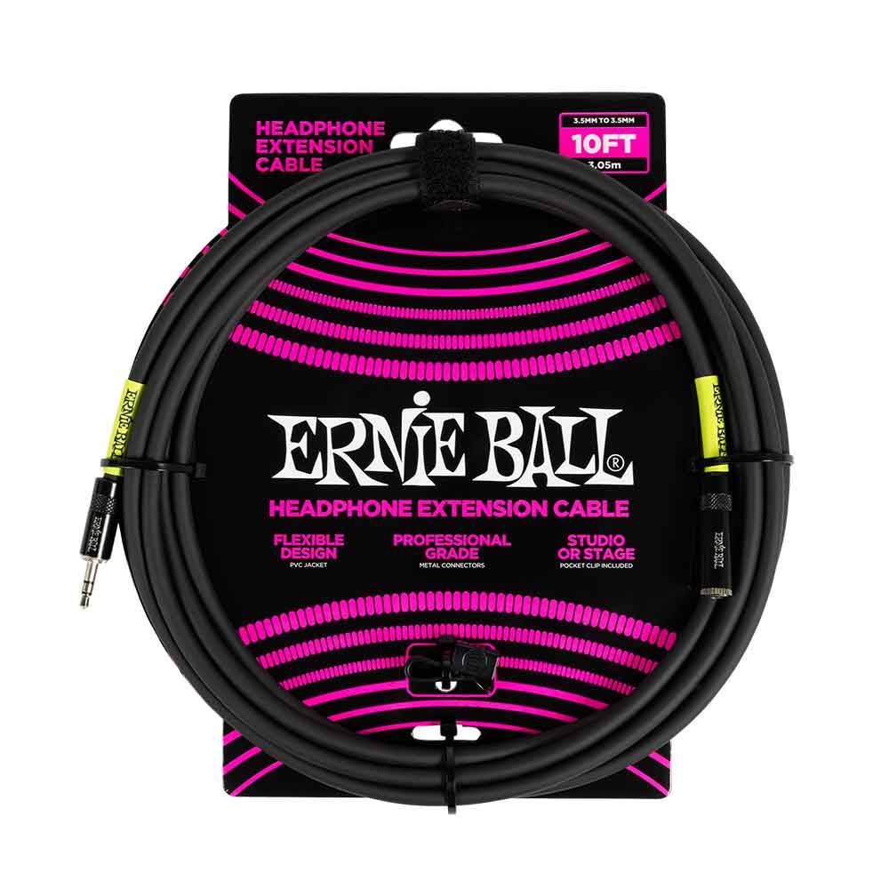 Ernie Ball Headphone Extension 3.5mm to 3.5mm 10ft 6424 耳機延長導線