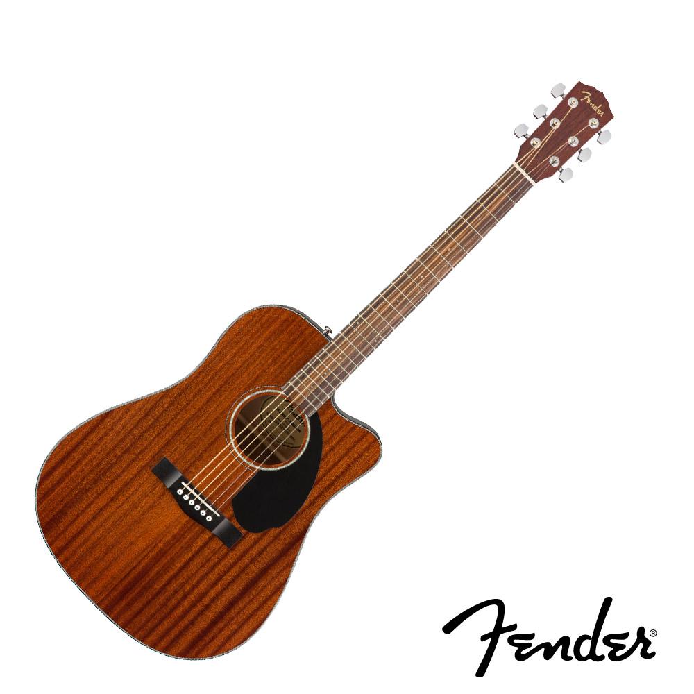 Fender CD-60SCE Dreadnought All-Mahogany 電木吉他