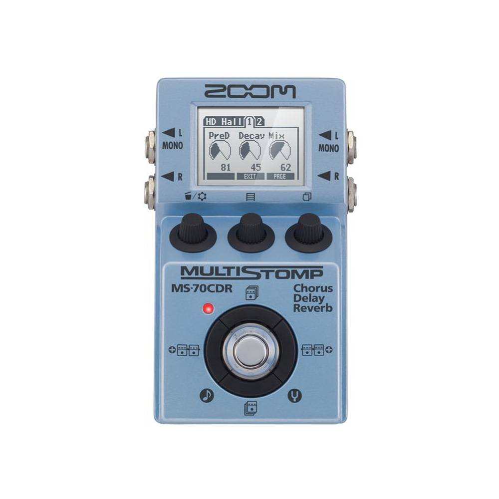 ZOOM MS-70CDR 電吉他綜合效果器