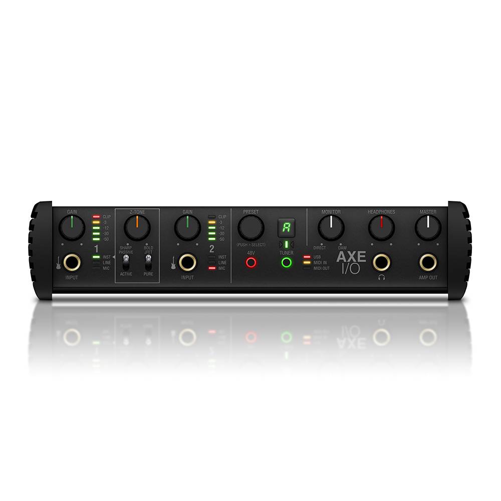 IK Multimedia AXE I/O 錄音介面 + AmpliTube 5 MAX + TONEX MAX 虛擬音色軟體套裝 IK Multimedia AXE I/O 錄音介面 + AmpliTube 5 MAX + TONEX MAX 虛擬音色軟體套裝