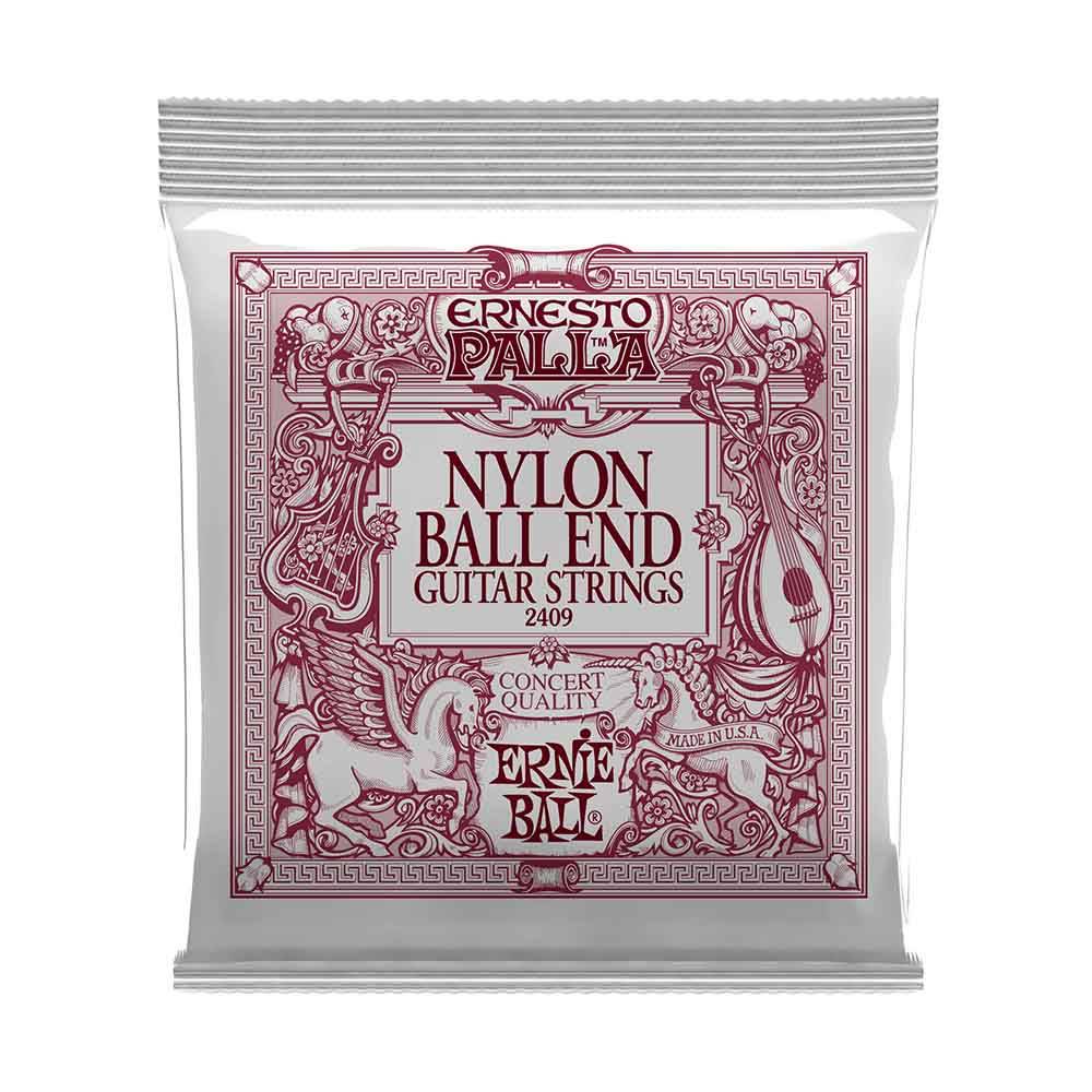 Ernie Ball Ernesto Palla Black & Gold Ball-End Nylon 2409 古典吉他套弦 28-42