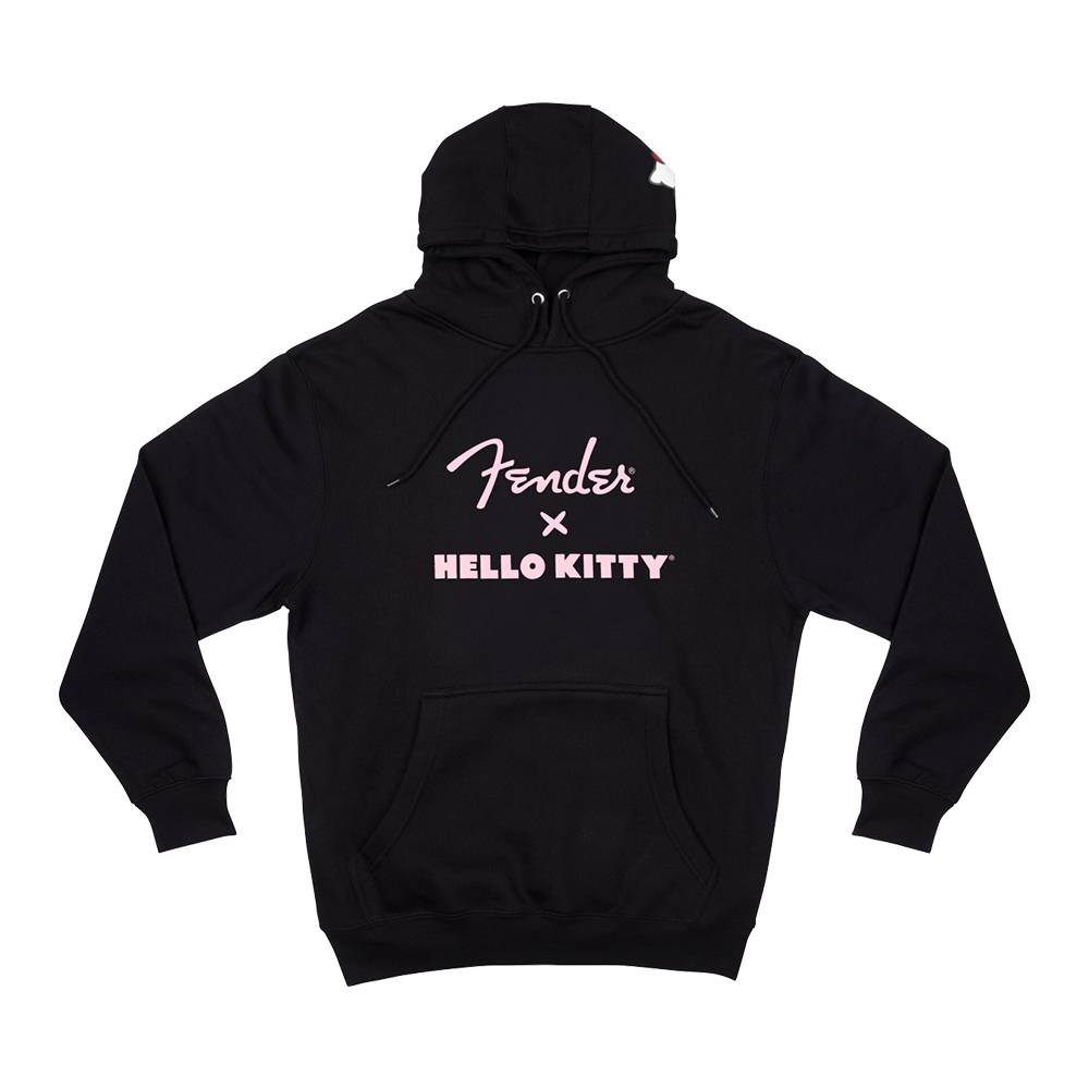 Fender x Hello Kitty Black Logo Hoodie 聯名款帽T (S/M/L/XL)