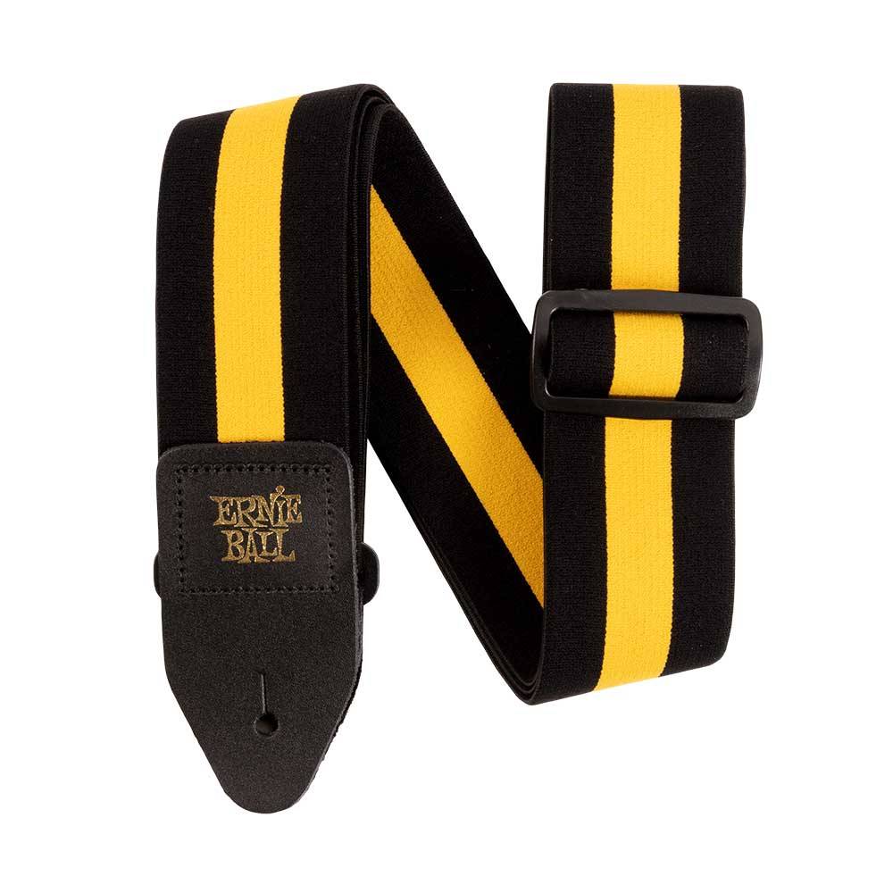 Ernie Ball Comfort Stretch Strap - Racer Yellow 5328 背帶