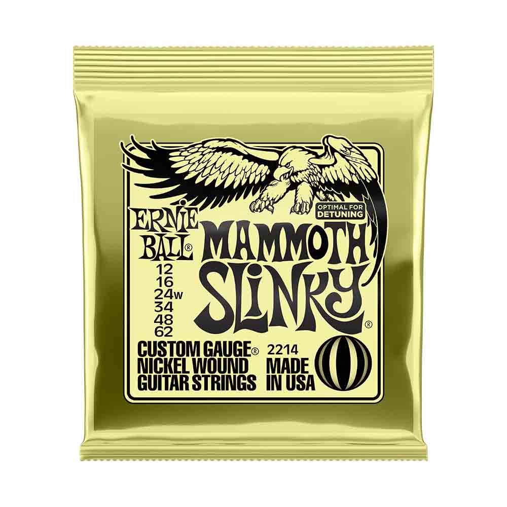 Ernie Ball Mammoth Slinky 2214 鎳纏繞 電吉他套弦 12-62