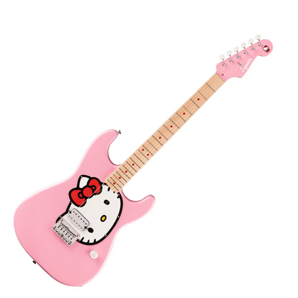Squier Limited Edition Hello Kitty Stratocaster 聯名款電吉他