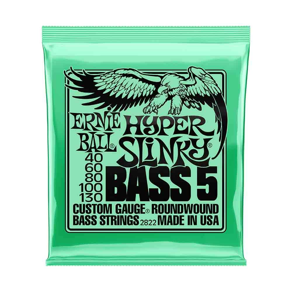 Ernie Ball Hyper Slinky 2822 鎳纏繞 電貝斯五弦套弦 40-130