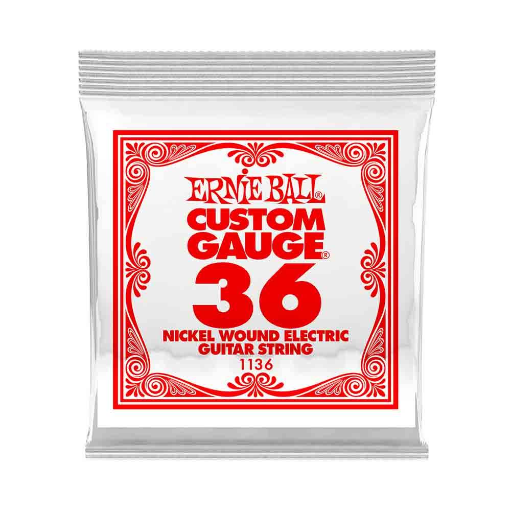 Ernie Ball Nickel Wound 1136 鎳纏繞 電吉他零弦 (單入裝) 36