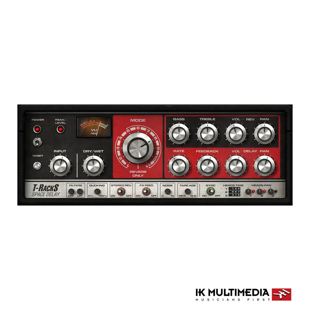 IK Multimedia T-RackS Space Delay 虛擬音色軟體
