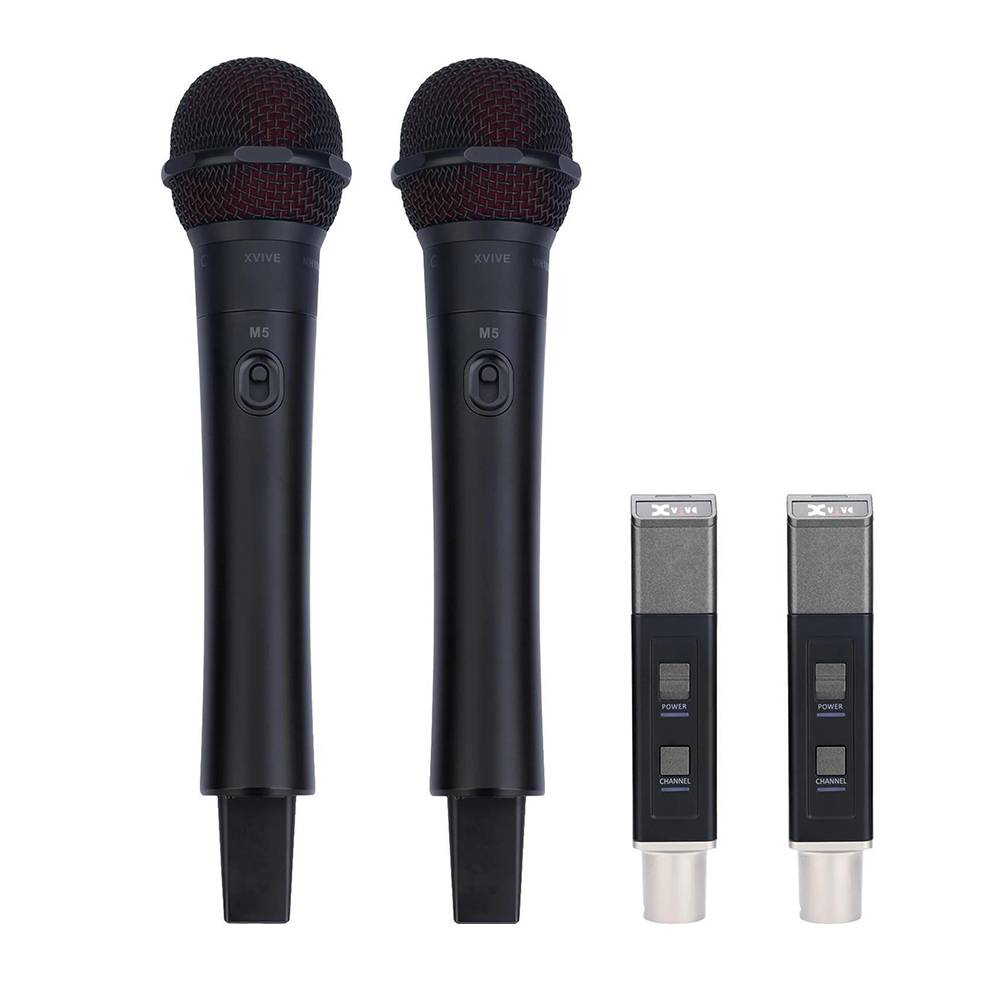 Xvive M5D Dual Wireless Microphone System 雙無線手持麥克風系統