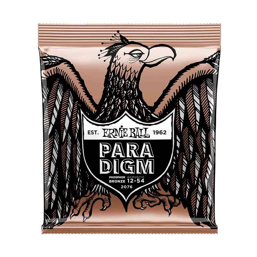Ernie Ball Paradigm Medium Light Phosphor Bronze 2076 防斷抗鏽 民謠吉他套弦 12-54