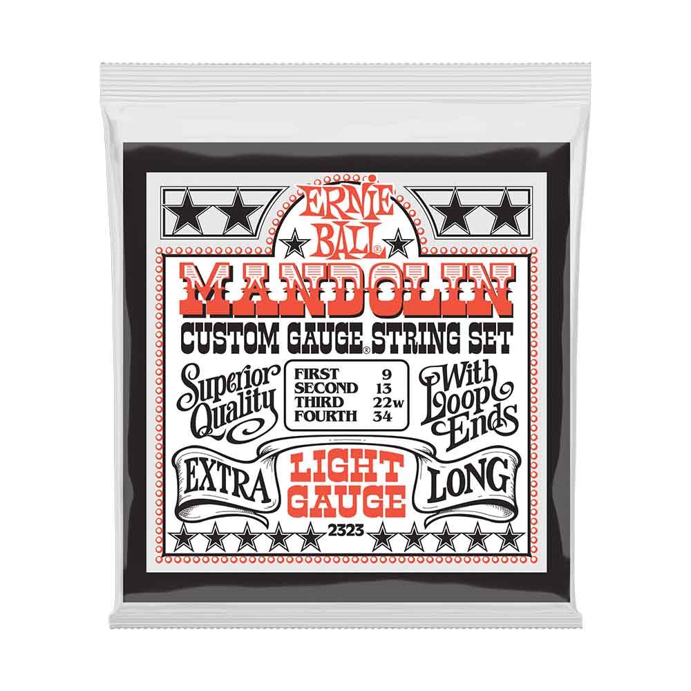 Ernie Ball Light Loop End Stainless Steel Mandolin 2323 經典不鏽鋼 09-34