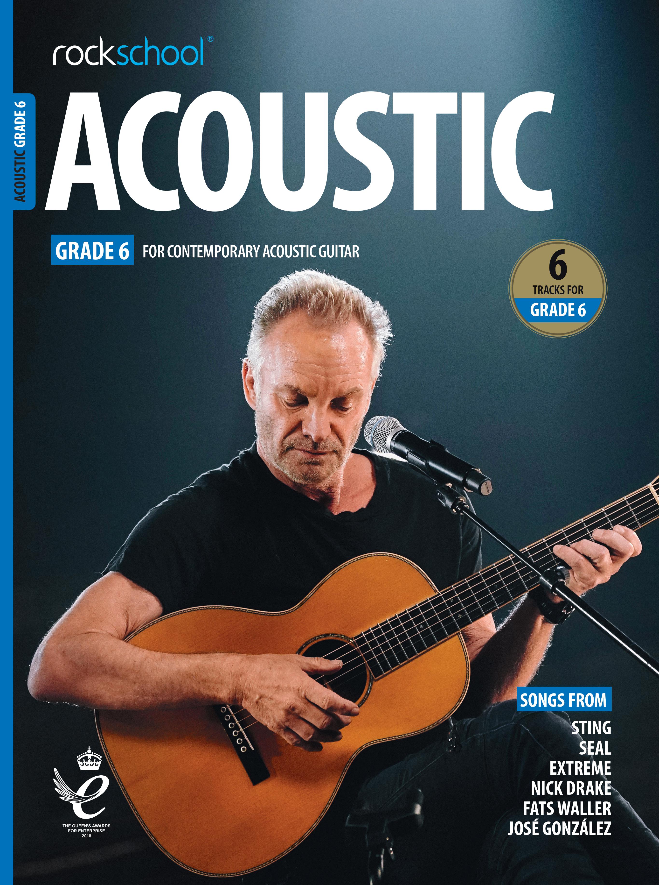 ROCKSCHOOL ACOUSTIC GUITAR GRADE 6 2019 木吉他檢定書 RSK200116