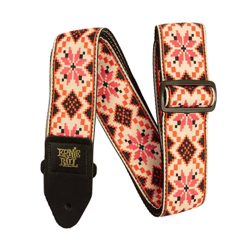 Ernie Ball Classic Jacquard Strap - Cinnamon Needlepoint 5337 背帶