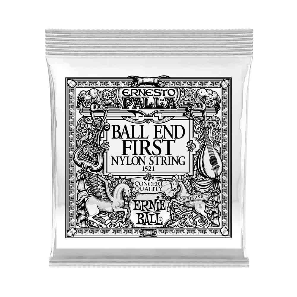 Ernie Ball Black 1st Ernesto Palla Nylon Ball End 1521 古典吉他零弦 (單入裝) 28