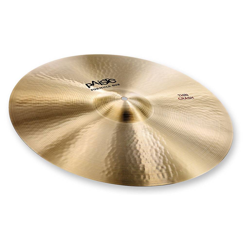 PAiSTe Formula 602 Classic Thin Crash 銅鈸 (16 PAiSTe Formula 602 Classic Thin Crash 銅鈸 (16