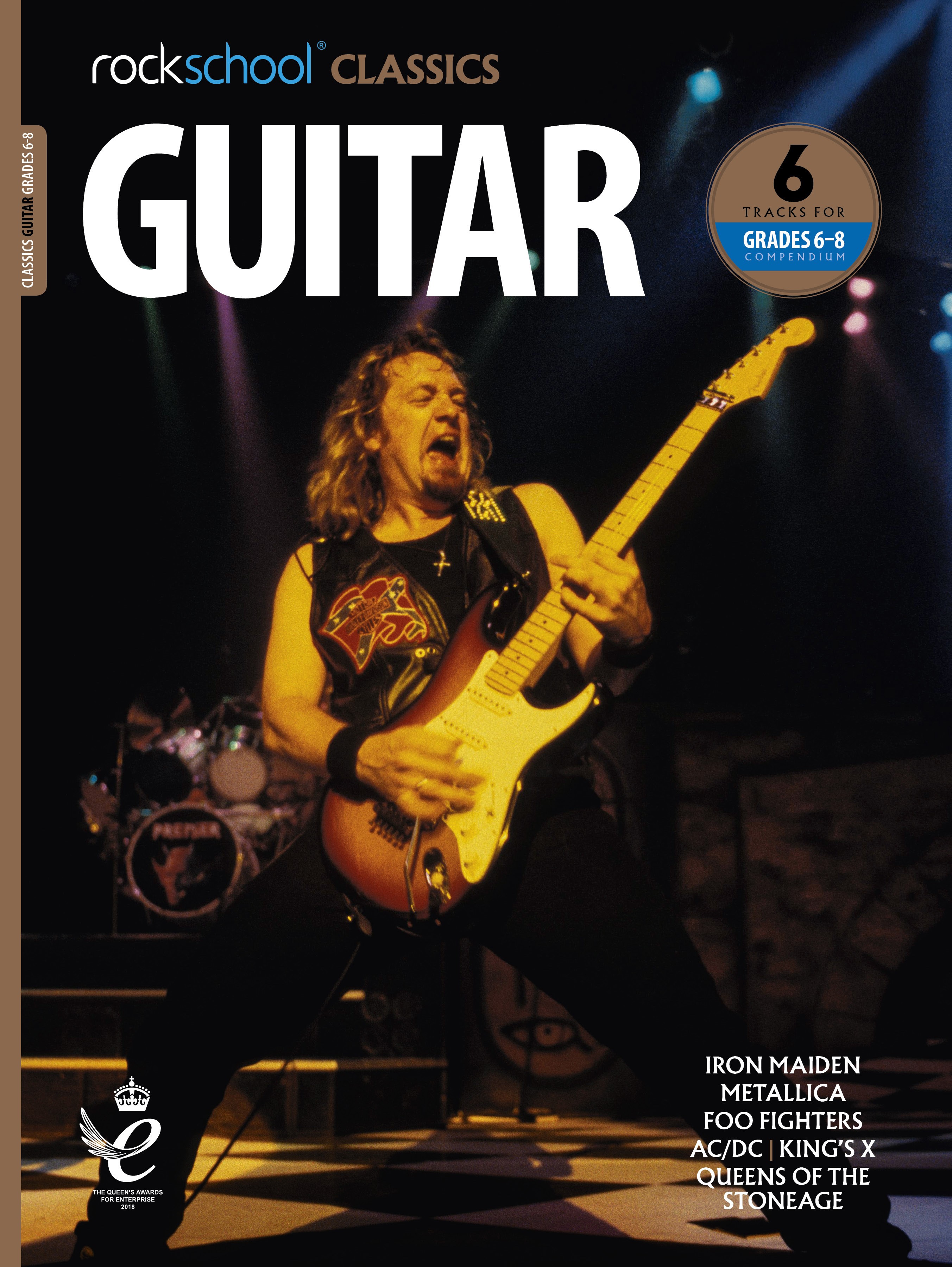 ROCKSCHOOL CLS GUITAR (EG) GRADES 6-8 COMPENDIUM 2018+ 電吉他歌本 RSK200074 ROCKSCHOOL CLS GUITAR (EG) GRADES 6-8 COMPENDIUM 2018+ 電吉他歌本 RSK200074