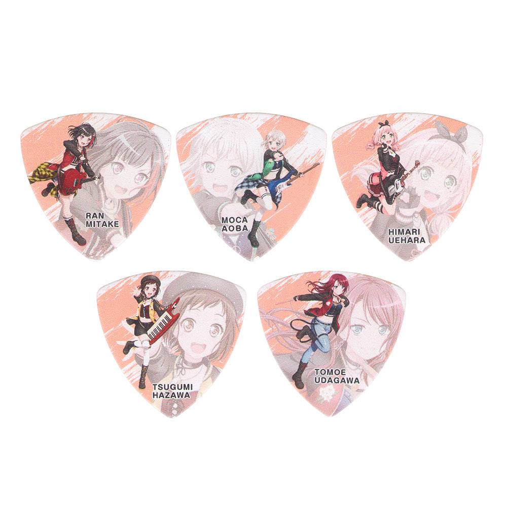 ESP BanG Dream Afterglow ver.3 聯名款匹克(五入組)