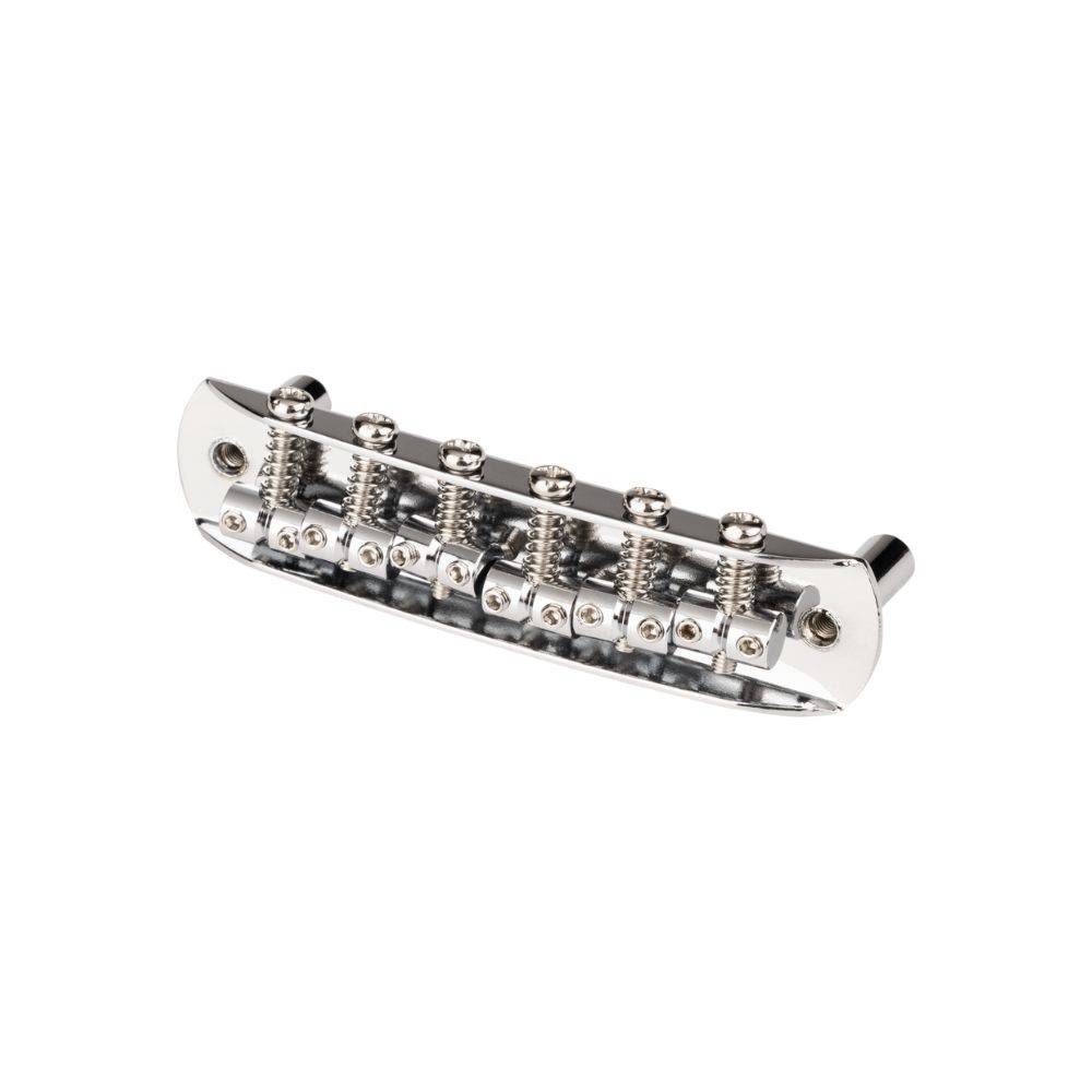 Fender Mustang Fully-Adjustable Guitar Bridge (Japan), Chrome