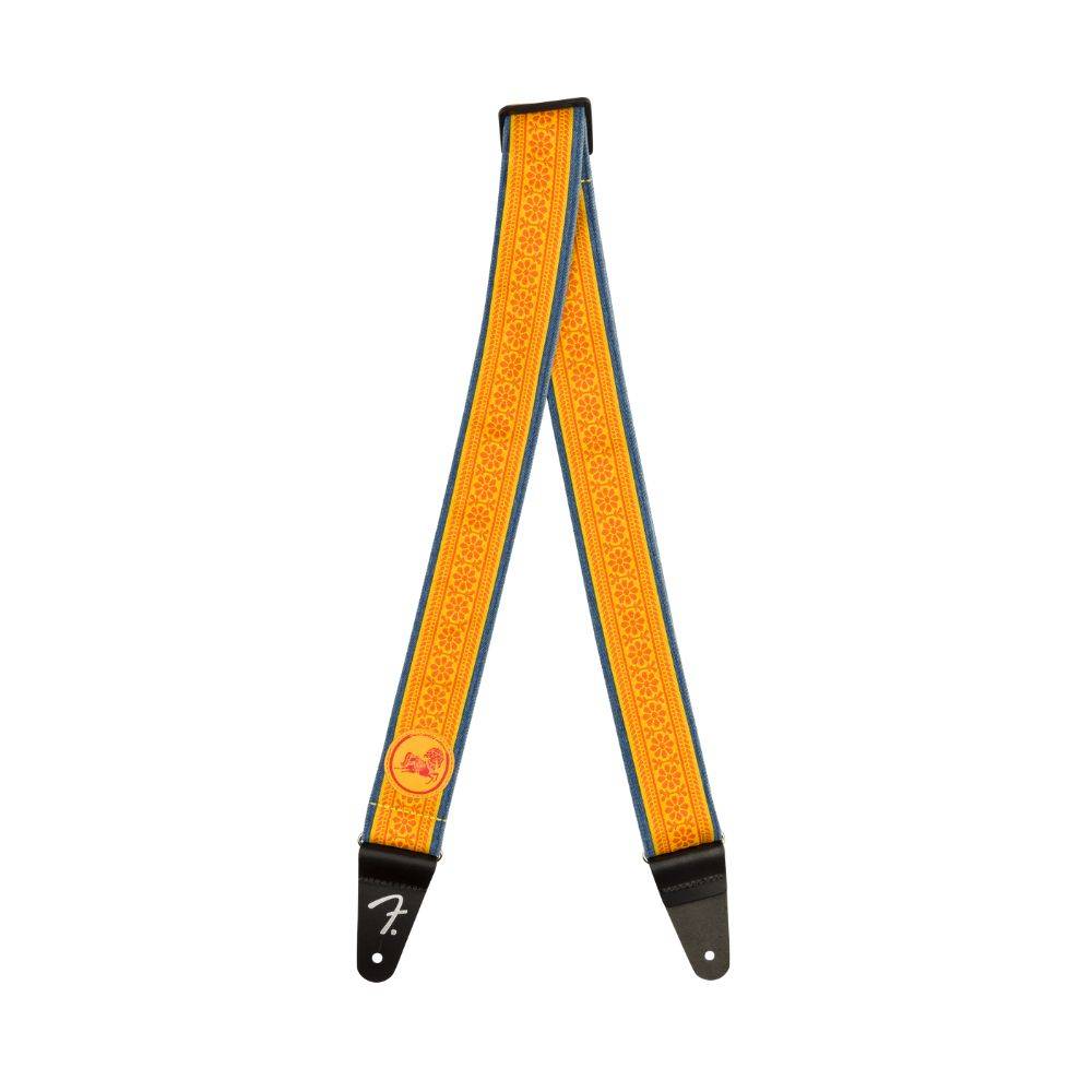 Fender George Harrison Dark Horse Records Floral Strap 背帶