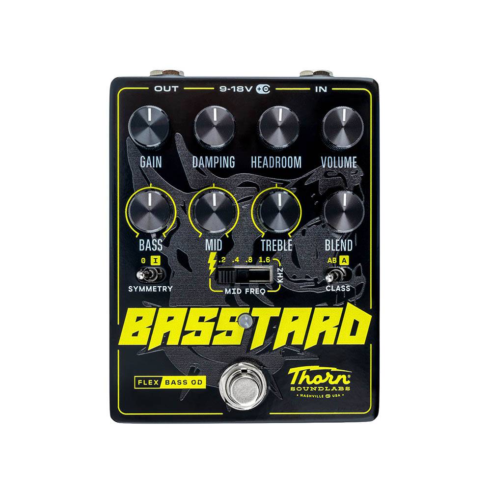 Thorn Soundlabs BASSTARD Effects Pedal - Flex BASS OD 效果器