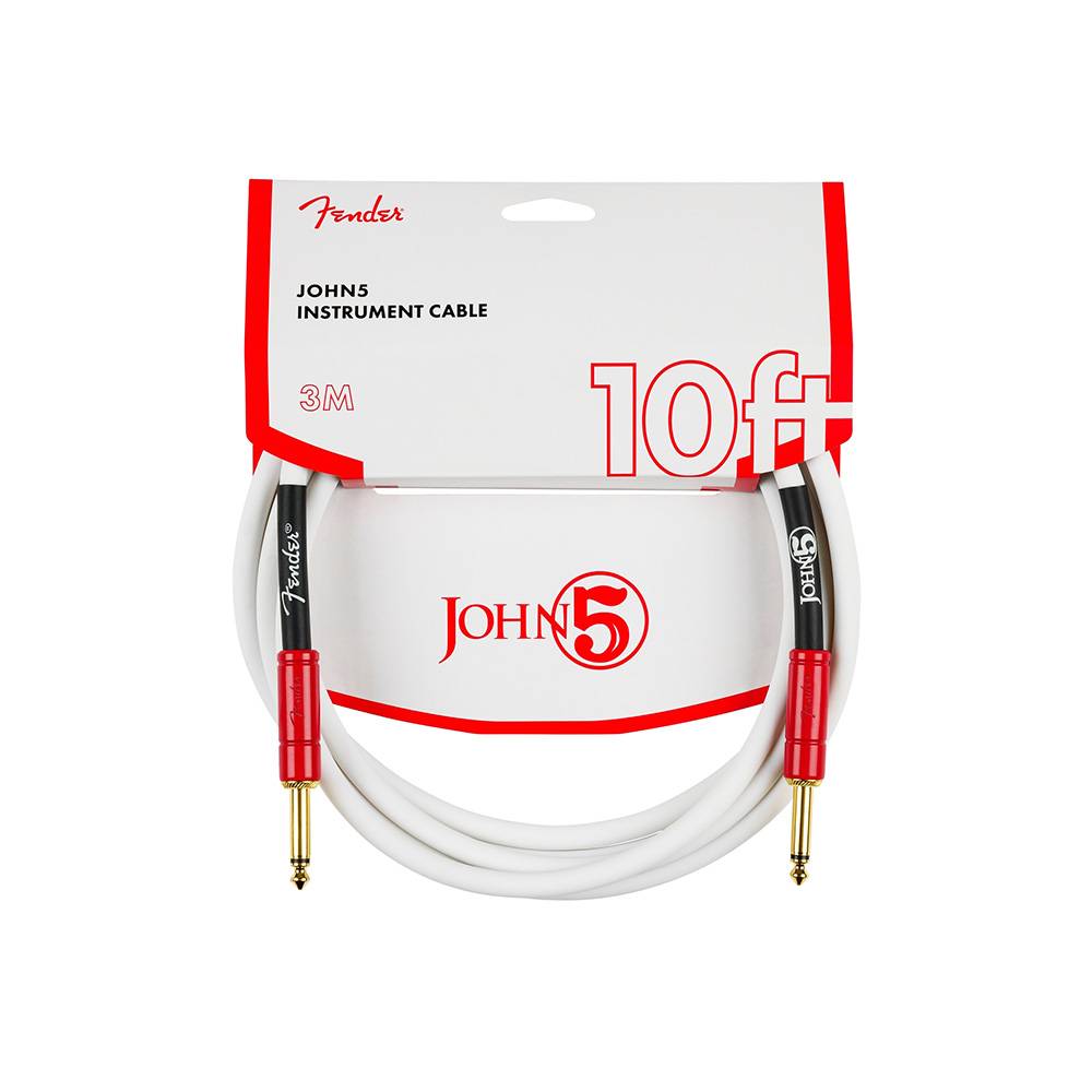 Fender John 5 10' Instrument Cable 吉他導線