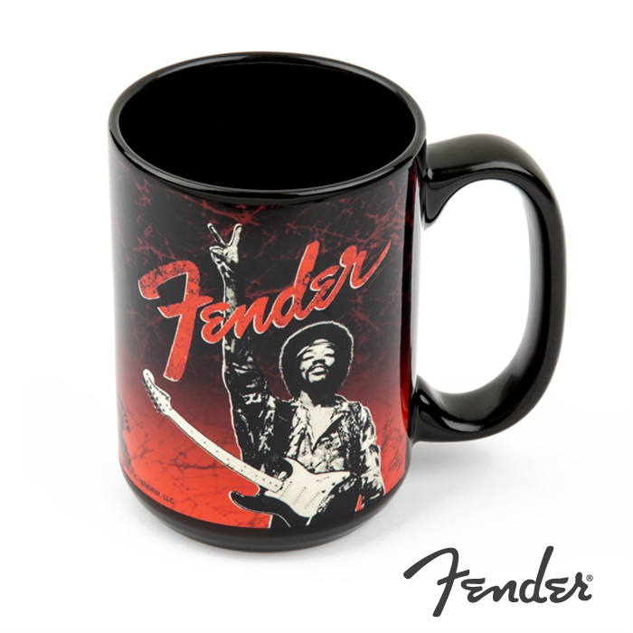 Fender Jimi Hendrix Collection Peace Sign 馬克杯