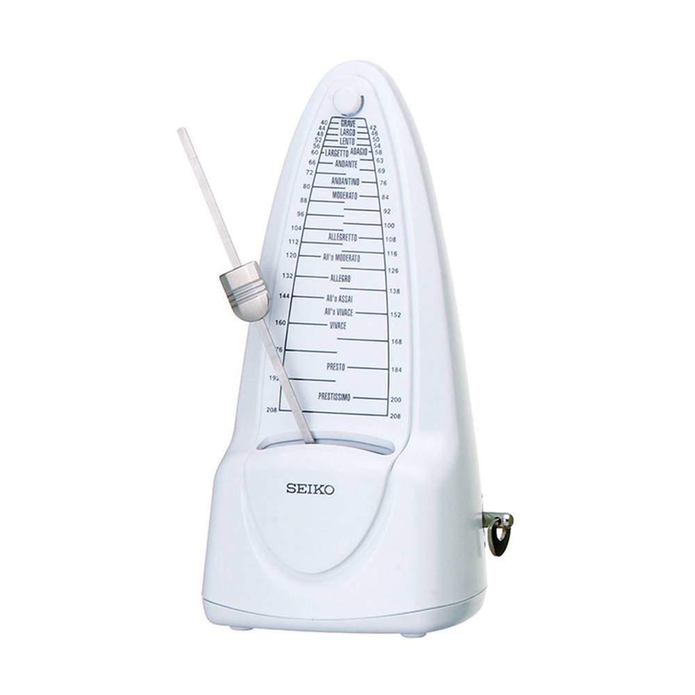 SEIKO SPM320W 機械式節拍器 白色