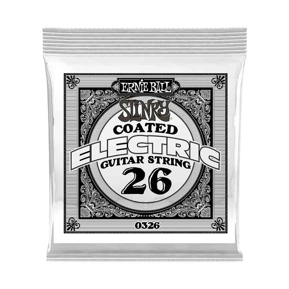Ernie Ball Slinky Coated Nickel Wound 0326 超薄膜鍍鎳 電吉他零弦 (單入裝) 26 Ernie Ball Slinky Coated Nickel Wound 0326 超薄膜鍍鎳 電吉他零弦 (單入裝) 26