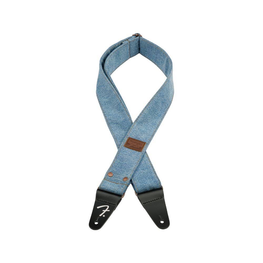 Fender x Wrangler Denim Straps Light Indigo 背帶